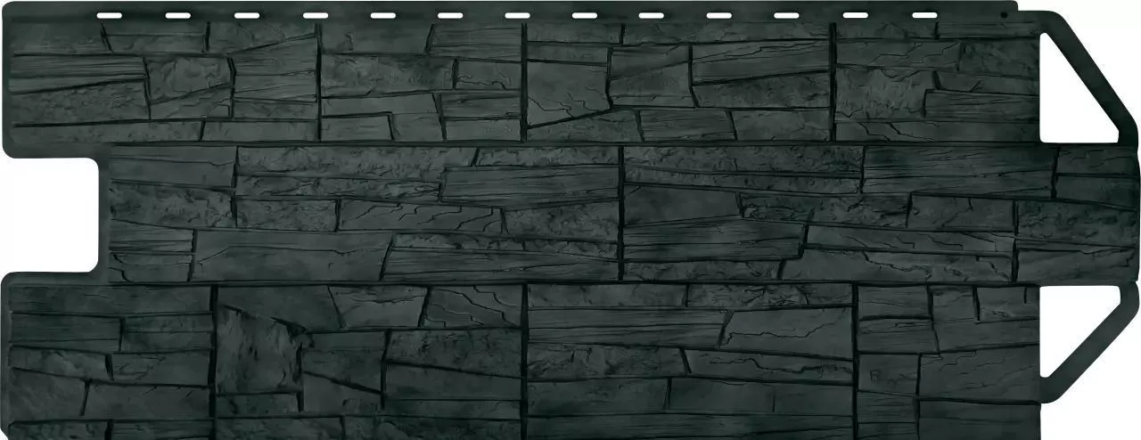 Фасадные панели Альта-Профиль Гранд Каньон ЭКО Графит купить в краснодаре