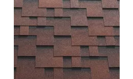 Гибкая черепица Katepal Rocky гранит (красный). Цена: 2023 руб. Артикул: Katepal5-red