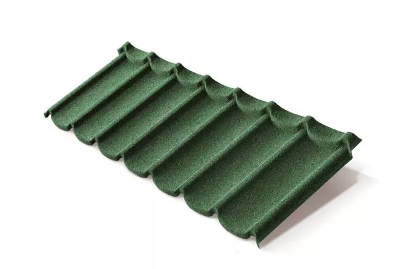 Композитная черепица Metrotile Mistral Зеленый купить в краснодаре