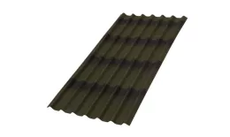 Черепица Ондулин 1950х950 мм, зеленая. Цена: 1035 руб. Артикул: on12