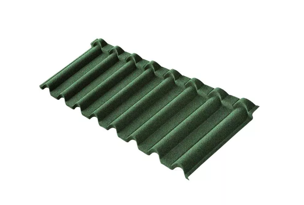 Композитная черепица Metrotile Gallo Зеленый купить в краснодаре