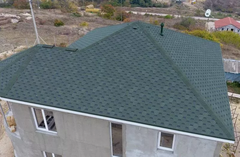 Гибкая черепица Docke PIE EUROPA Карат зеленый купить в краснодаре