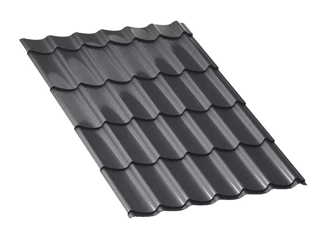 Металлочерепица Ламонтерра-Х VALORI 0.5 мм Grey Серый купить в краснодаре