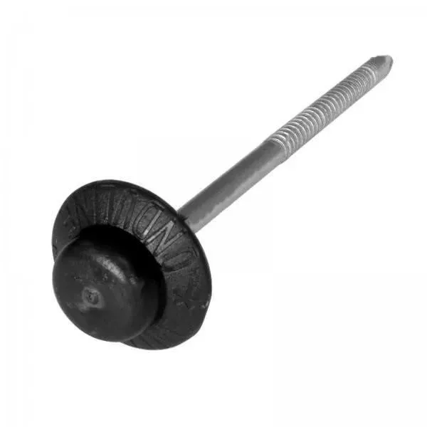 Гвозди кровельные для Ондулина 70 мм, черные купить в краснодаре