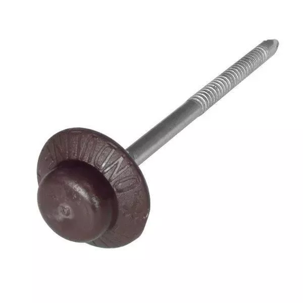 Гвозди кровельные для Ондулина 70 мм, коричневые 1 шт. купить в краснодаре