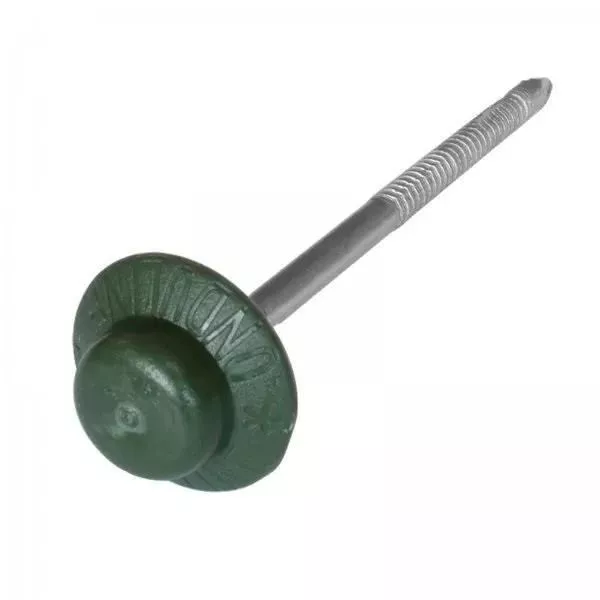 Гвозди кровельные для Ондулина 70 мм, зеленые 1 шт. купить в краснодаре