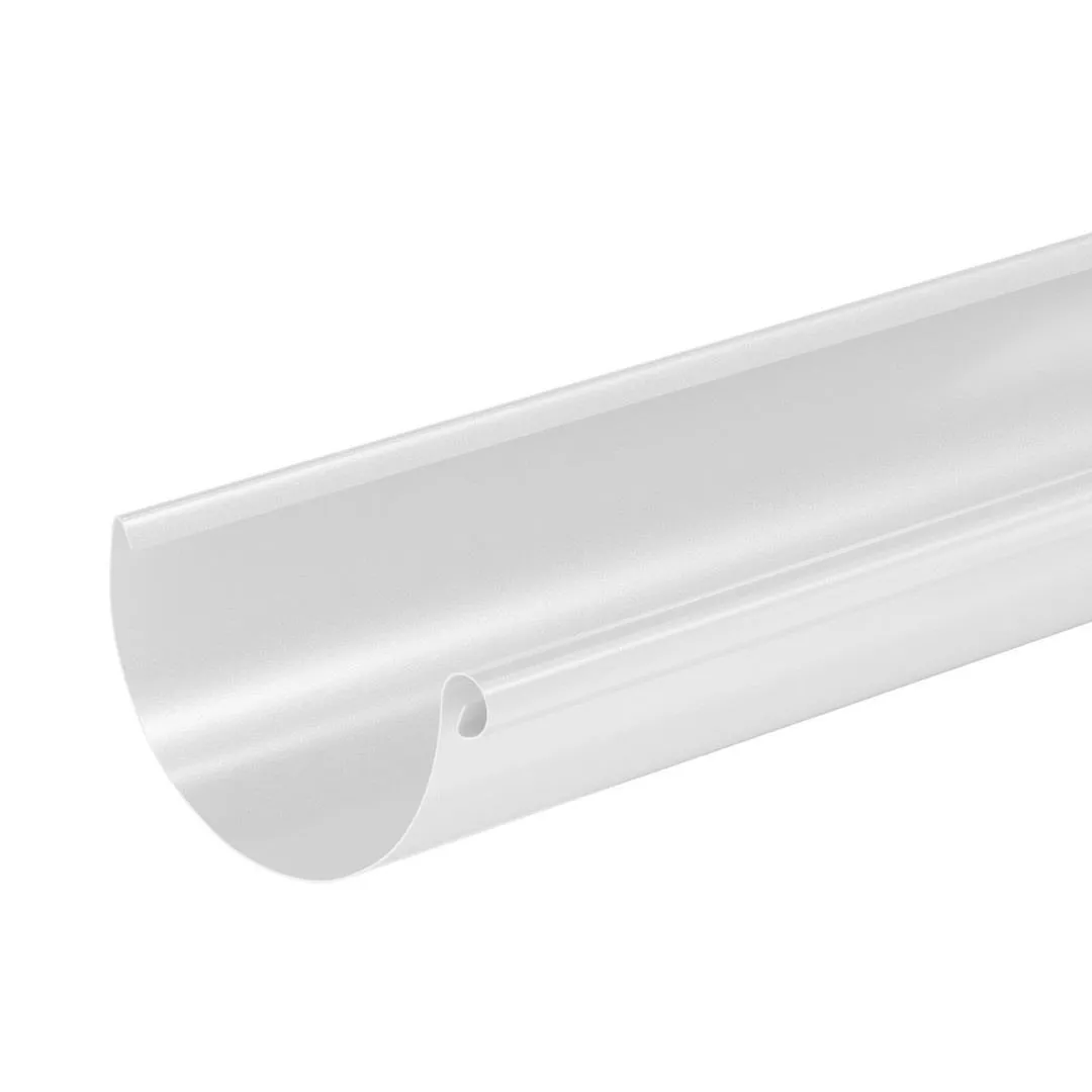 Желоб водосточный 3м. D125/90 AQUASYSTEM КОМФОРТ RR20 Мраморно-белый купить в краснодаре