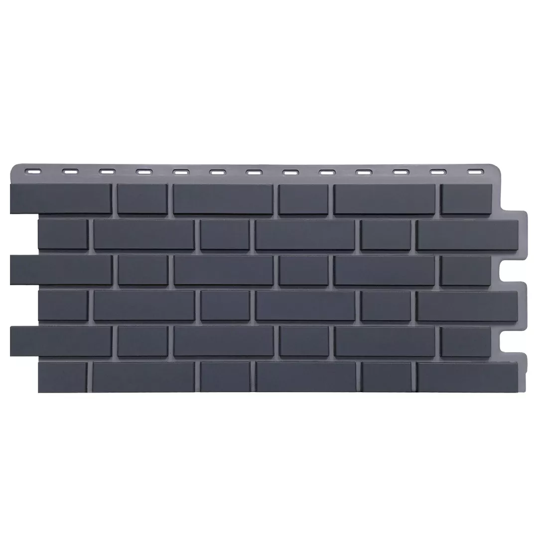 Фасадная панель Fineber КИРПИЧ KLINKER Графит купить в краснодаре