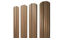 Штакетник Grand Line Twin фигурный 0,45 Print Elite Honey Wood Медовое дерево. Цена: 162 руб. Артикул: Twin_207