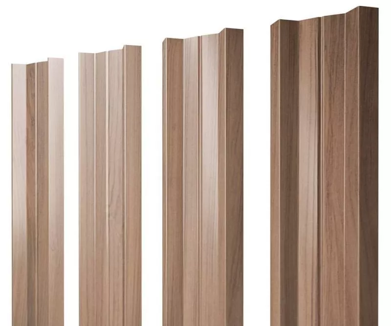 Штакетник Grand Line М-образный А 0,45 Print Elite Honey Wood Медовое дерево купить в краснодаре