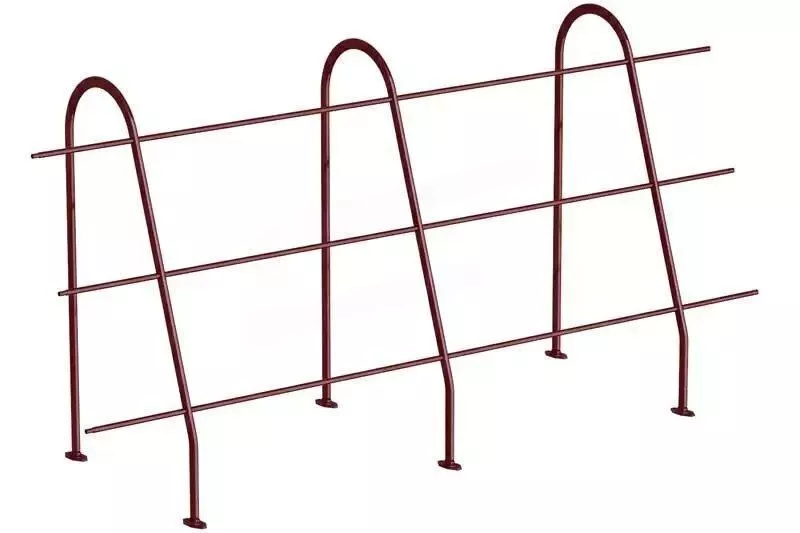 Ограждение кровельное ОК-h1200х3000 мм (8004) купить в краснодаре