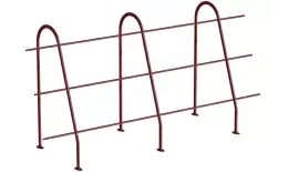 Ограждение кровельное ОК-h1200х3000 мм (8004). Цена: 7107 руб. Артикул: 43488