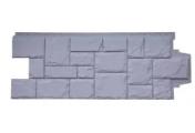 Фасадные панели GRAND LINE Коллекция Крупный Камень Стандарт Серый – Купить оптом и в розницу