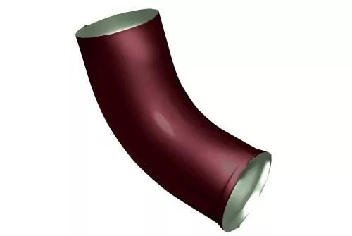 Колено стока Optima Grand Line 90 мм RAL 3005 Красное вино купить в краснодаре