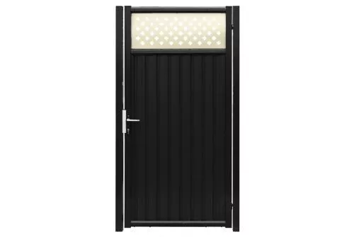 Калитка Estet Plus 2,0х1 RAL 7024/1014 GL купить в краснодаре