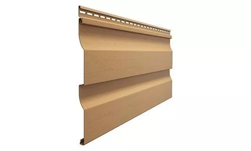 Сайдинг виниловый Docke PREMIUM Корабельный брус D4.5D Карамель купить в краснодаре