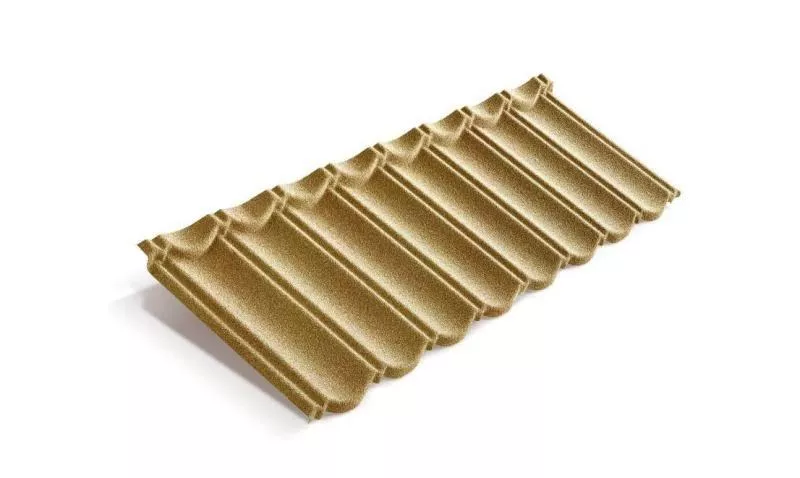 Композитная черепица Metrotile MetroBond Охра купить в краснодаре