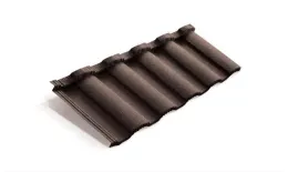 Композитная черепица Metrotile MetroRoman Коричневый. Цена: 1523 руб. Артикул: 30367