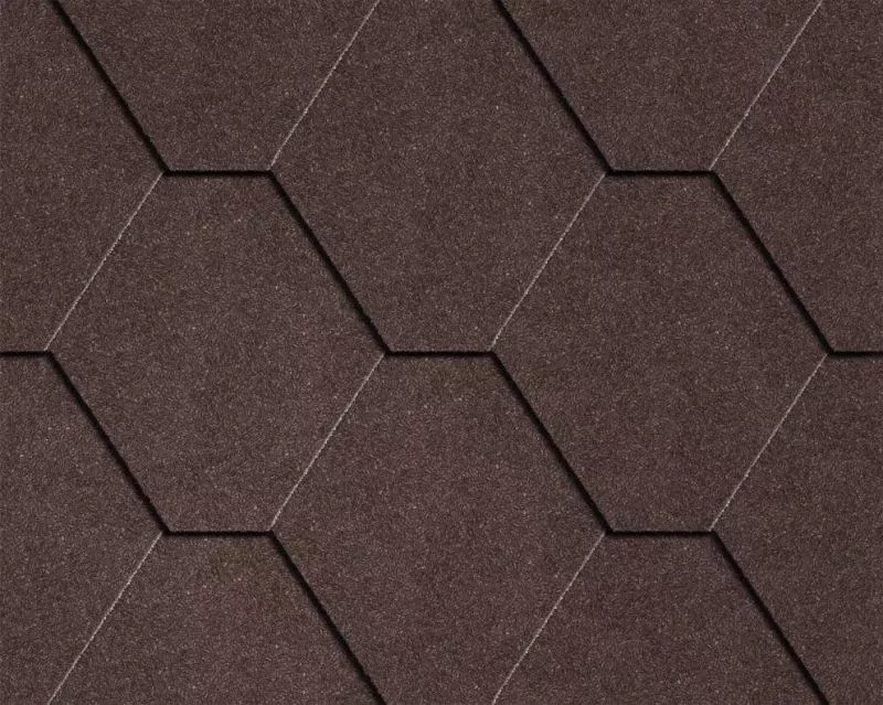 Мягкая черепица  ICOPAL Натур Натурально-коричневый купить в краснодаре