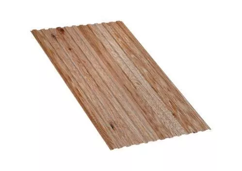 Профнастил МП10 A ECOSTEEL текстурированный 0,5 мм Кедр купить в краснодаре