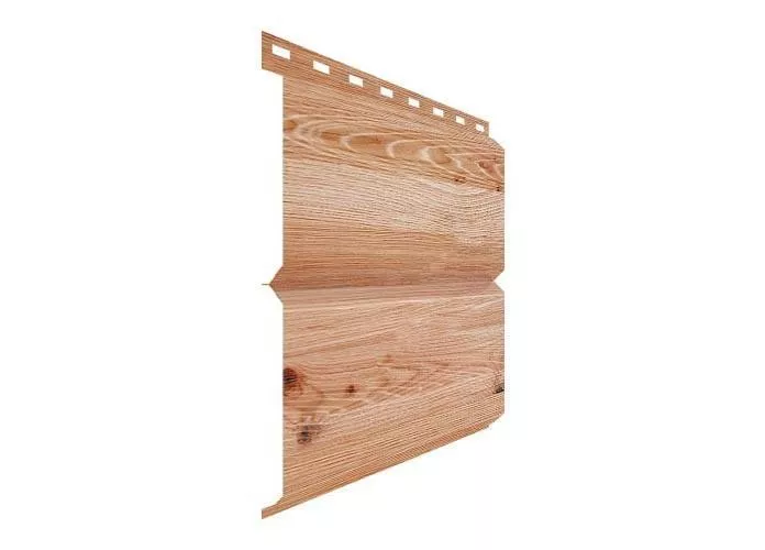 Металлический сайдинг Металл Профиль Lбрус ECOSTEEL текстурированный 0,5 мм Кедр купить в краснодаре