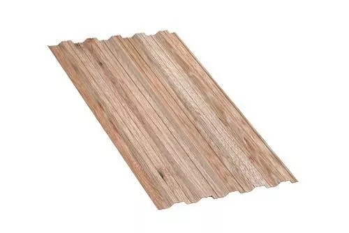 Профнастил НС35 A ECOSTEEL 0,5 мм текстурированный Кедр купить в краснодаре