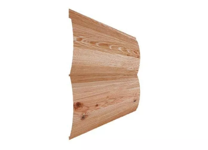 Металлический сайдинг Металл Профиль Woodstock-Н ECOSTEEL текстурированный 0,5 мм Кедр купить в краснодаре