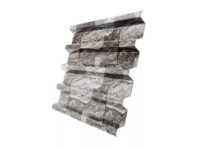 Профнастил Grand Line Н60 R Print Elite 0,45 мм King Stone Королевский камень купить в краснодаре