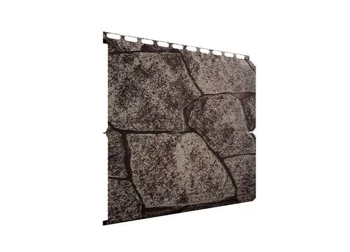 Металлический сайдинг Grand Line ЭкоБрус Гофр Colority Print 0,45 мм Королевский камень купить в краснодаре