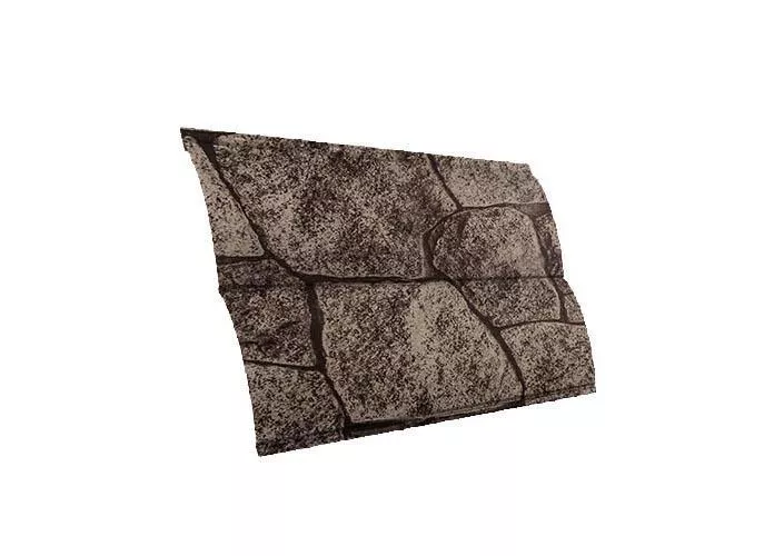 Металлический сайдинг Grand Line Блок-хаус Новый Print Elite Королевский камень купить в краснодаре