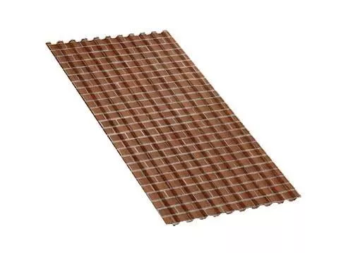 Профнастил С21 A ECOSTEEL 0,5 мм Кирпич купить в краснодаре