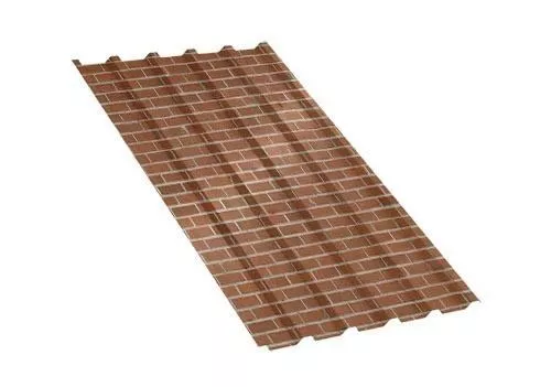 Профлист МП35 B ECOSTEEL 0,5 мм Кирпич купить в краснодаре