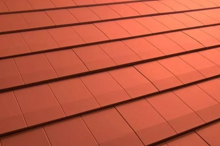 Композитная черепица AeroDek Quadro Кирпичный купить в краснодаре