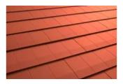 Композитная черепица AeroDek Quadro Кирпичный – Купить оптом и в розницу