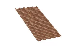 Профнастил C44 A ECOSTEEL 0,5 мм Кирпич. Цена: 1029 руб. Артикул: C44ES-kir