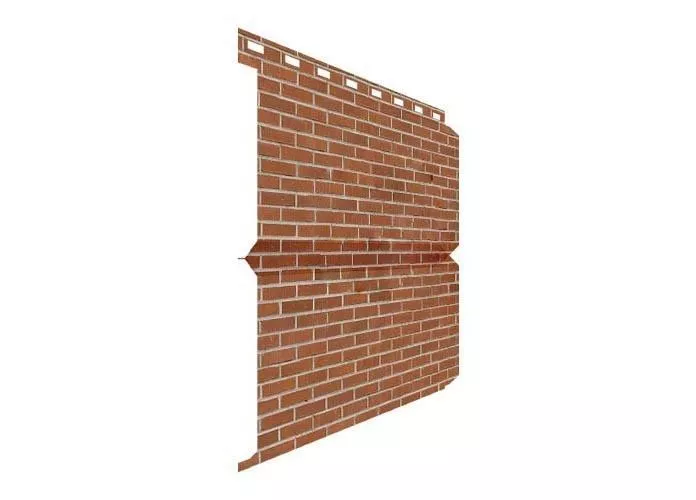 Металлический сайдинг Металл Профиль Lбрус ECOSTEEL 0,5 мм Кирпич купить в краснодаре