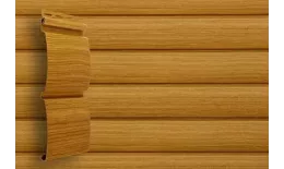 Виниловый сайдинг Grand Line Блок-хаус D4.8 Tundra Клен. Цена: 561 руб. Артикул: GrandLine15