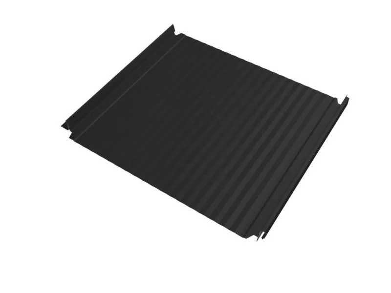 Кликфальц Double Pro Gofr Grand Line 0,45 Drap TX с пленкой на замках RAL 7016 антрацитово-серый купить в краснодаре