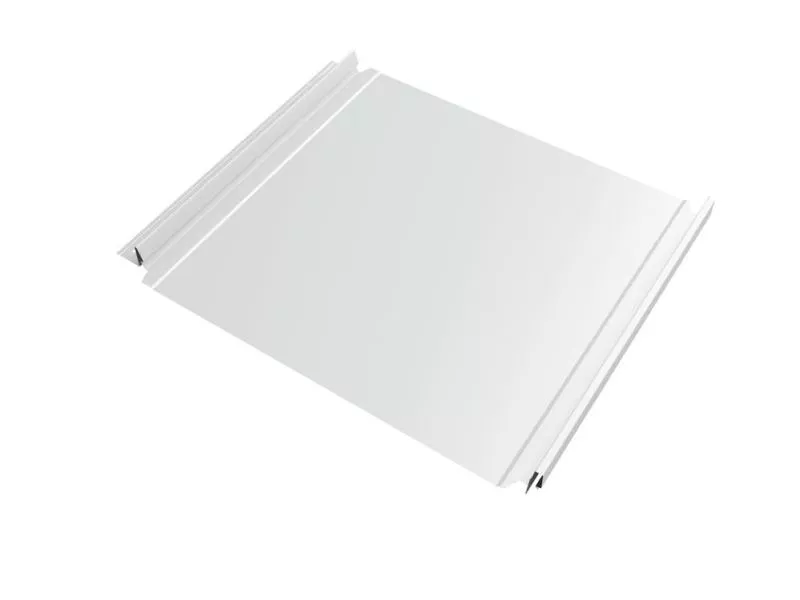 Кликфальц Double Pro Grand Line 0,45 Drap с пленкой на замках RAL 9003 сигнальный белый купить в краснодаре