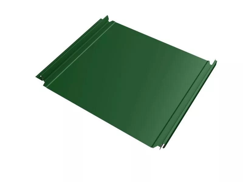 Кликфальц Double Pro Grand Line 0,45 PE с пленкой на замках RAL 6002 лиственно-зеленый купить в краснодаре