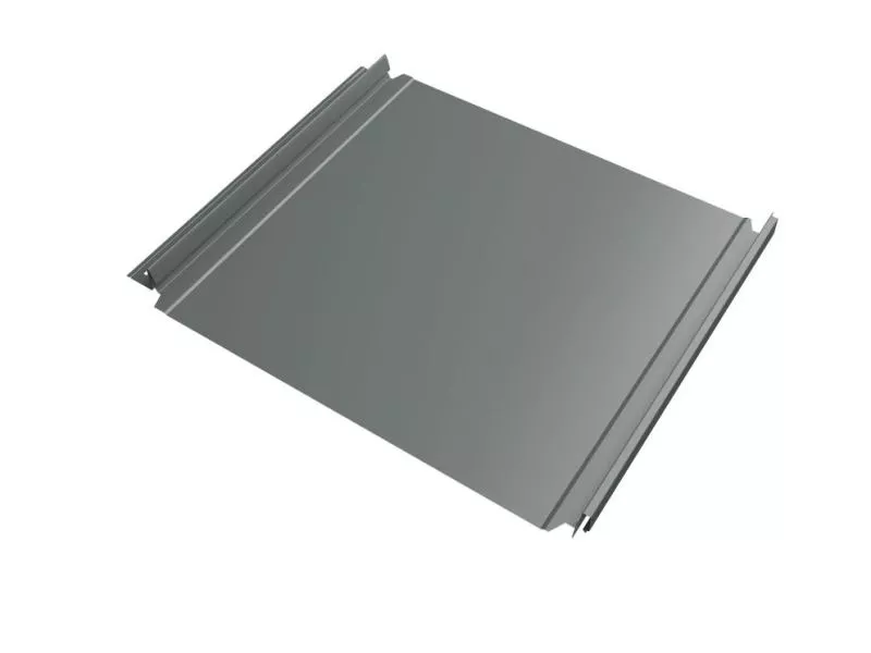 Кликфальц Double Pro Grand Line 0,45 PE с пленкой на замках RAL 7005 мышино-серый купить в краснодаре