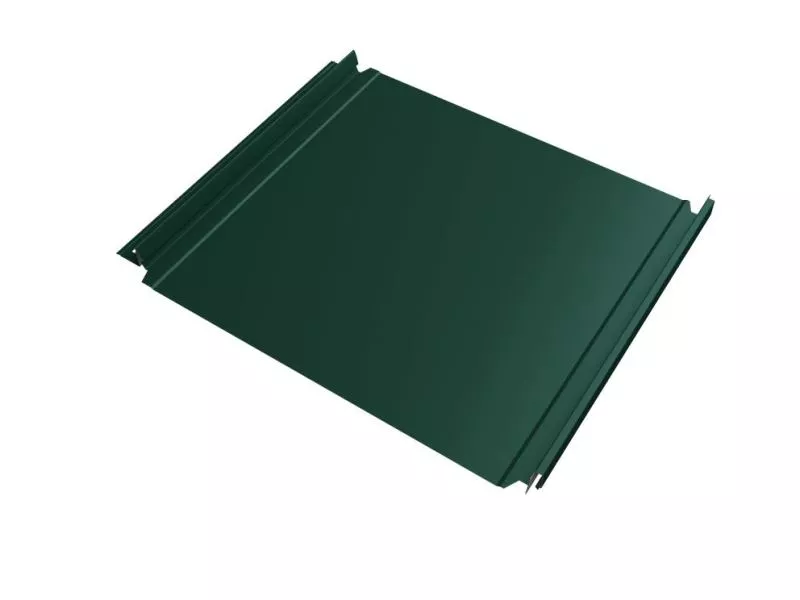 Кликфальц Double Pro Grand Line 0,5 Satin Matt с пленкой на замках RAL 6005 зеленый мох купить в краснодаре