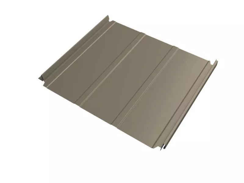 Кликфальц Double Pro Line Grand Line 0,45 Drap TX с пленкой на замках RAL 1015 светлая слоновая кость купить в краснодаре