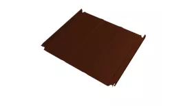 Кликфальц Double Pro Line Grand Line 0,45 PE с пленкой на замках RAL 3009 оксидно-красный. Цена: 779 руб. Артикул: 46919