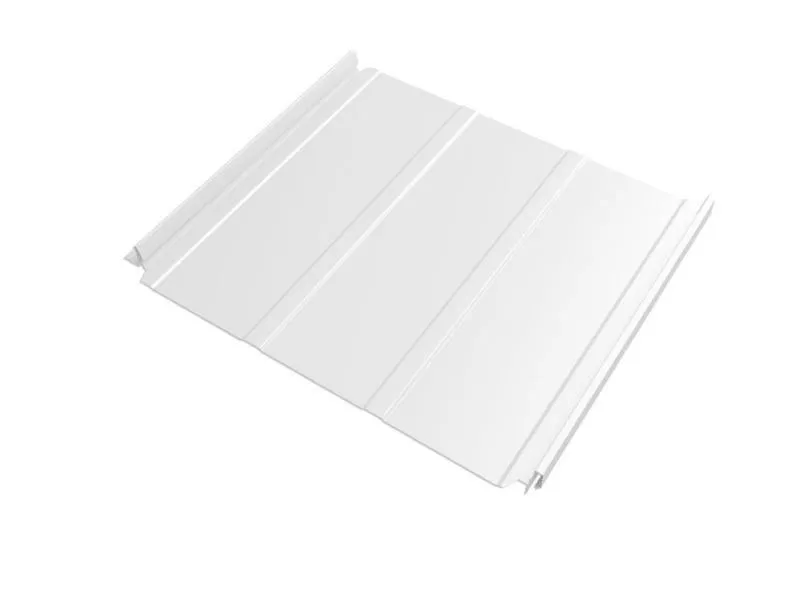 Кликфальц Double Pro Line Grand Line 0,45 PE с пленкой на замках RAL 9003 сигнальный белый купить в краснодаре