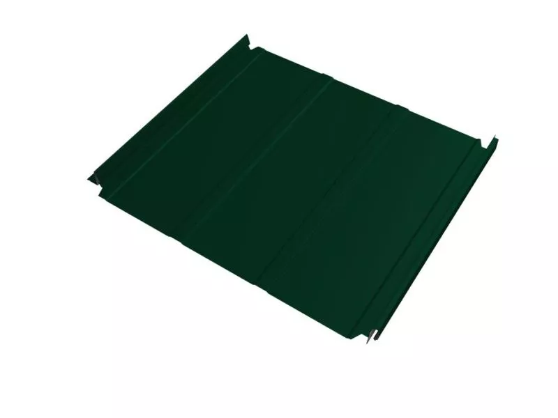 Кликфальц Double Pro Line Grand Line 0,5 Satin с пленкой на замках RAL 6005 зеленый мох купить в краснодаре