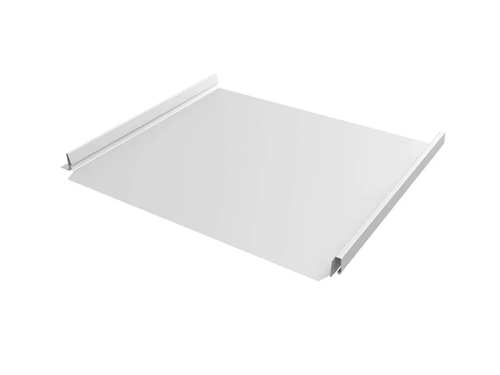 Кликфальц Fin 24 Grand Line 0,5 Satin с пленкой на замках RAL 9003 сигнальный белый купить в краснодаре