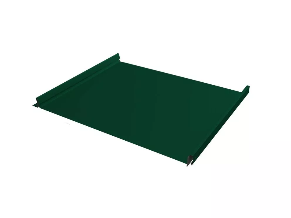 Кликфальц Fin Grand Line 0,45 PE с пленкой на замках RAL 6005 зеленый мох купить в краснодаре