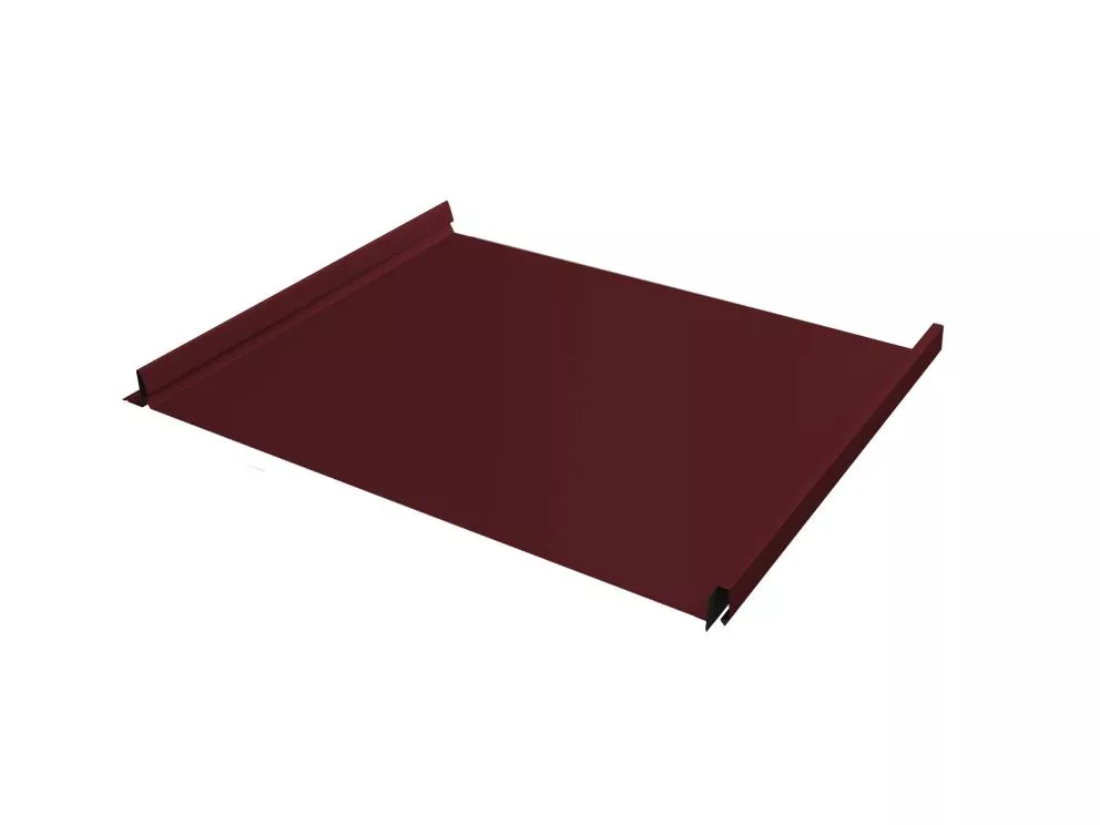 Кликфальц Fin Grand Line 0,5 Satin Matt TX с пленкой на замках RAL 3005 красное вино купить в краснодаре