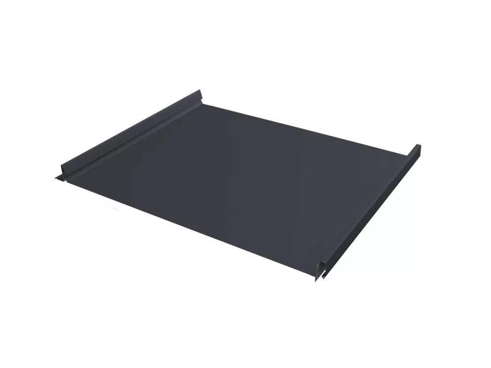 Кликфальц Fin Grand Line 0,5 Satin Matt TX с пленкой на замках RAL 7024 мокрый асфальт купить в краснодаре